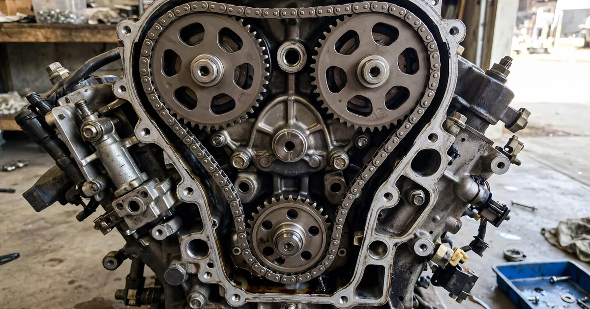 Bad Timing Chain Symptoms: Rattle, Misfire, Metal in Oil