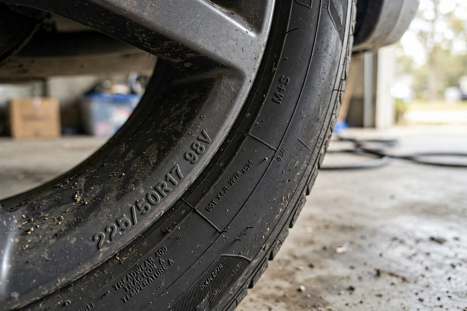 Tire sidewall markings