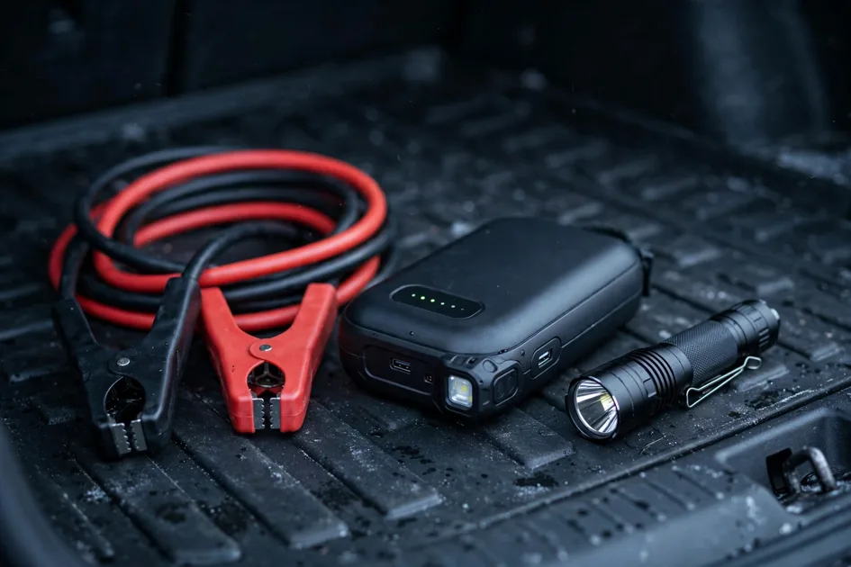 Jump starter and cables