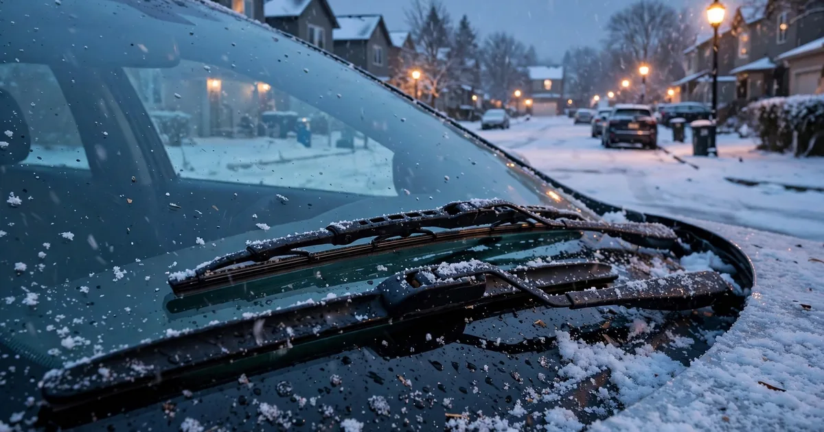 Winter Wiper Blades and Washer Fluid: The Visibility Fix